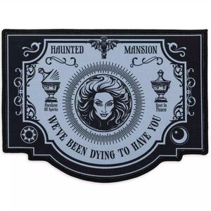 Disney The Haunted Mansion Madame Leota We've Been Dying to Have You Doormat New